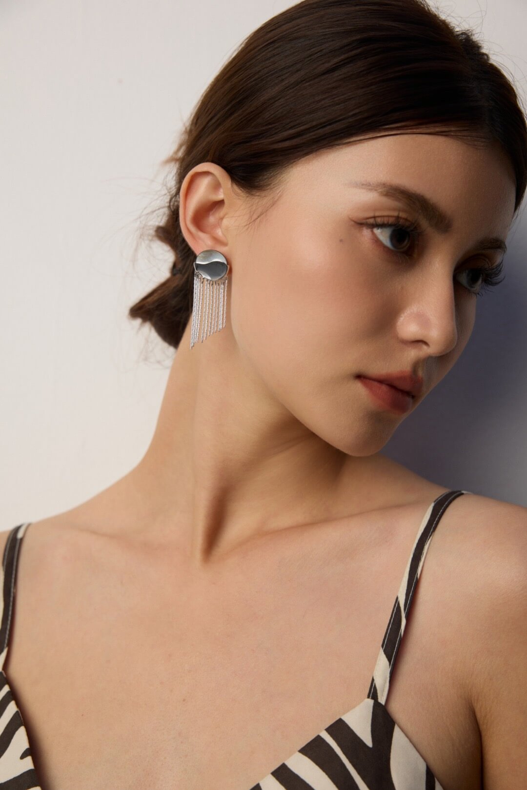 Minimal Shell Earrings in S925 Sterling Silver