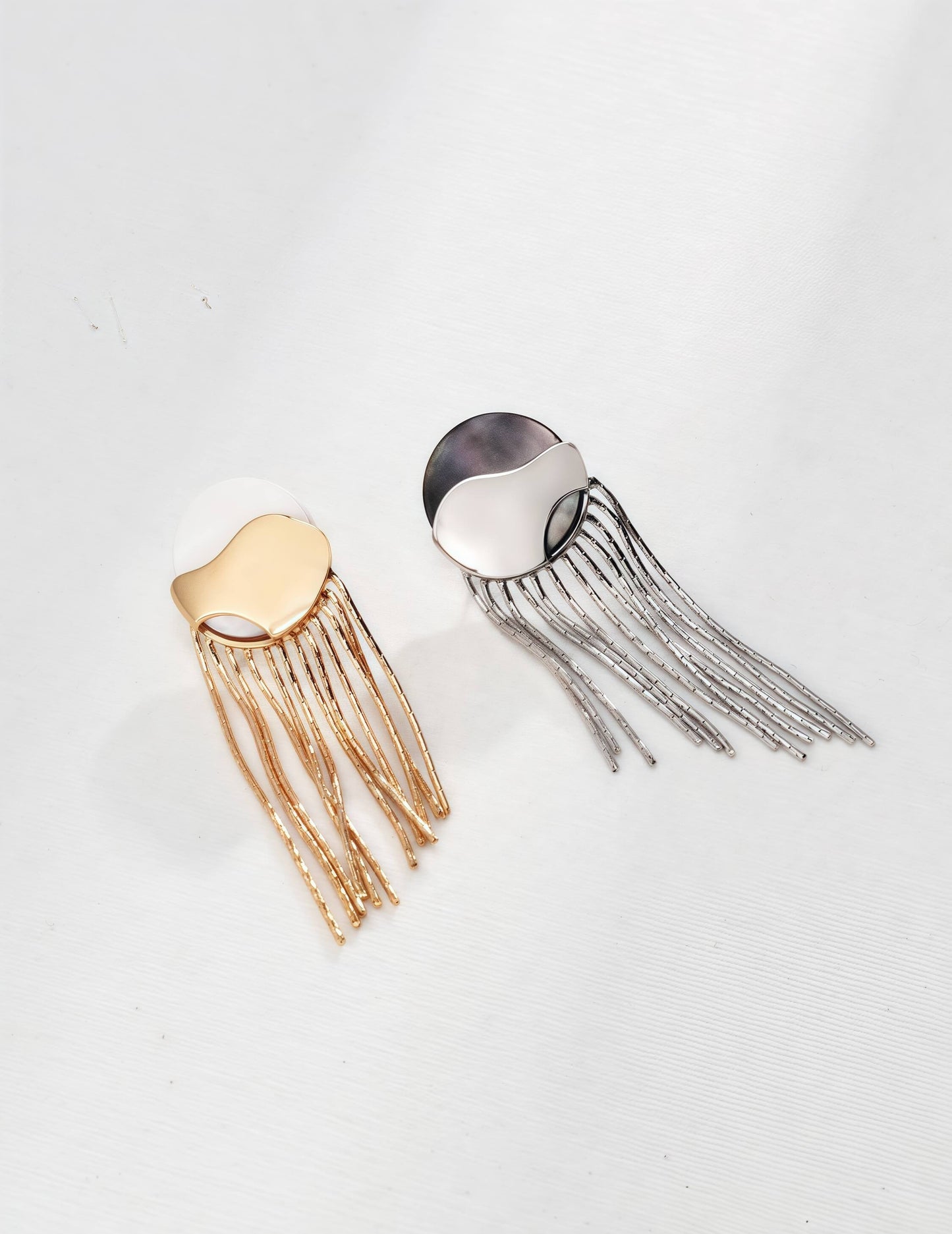 Minimal Shell Earrings in S925 Sterling Silver