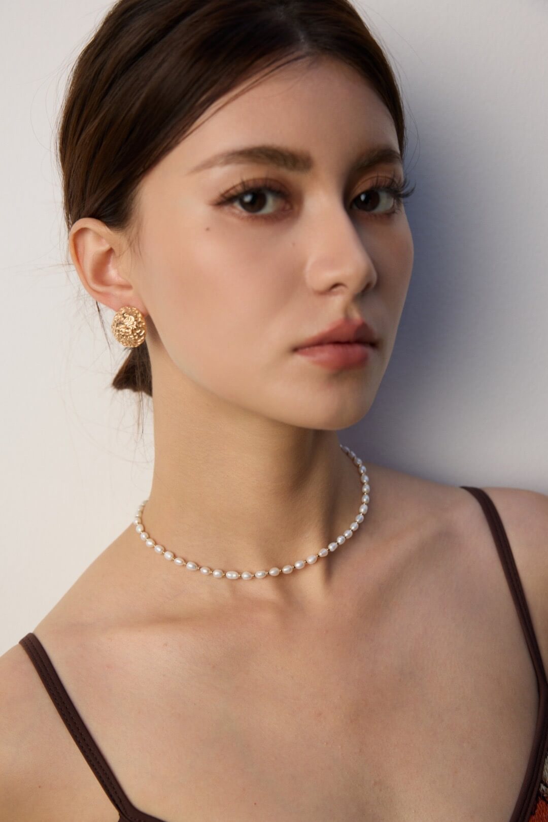 Vintage Textured Earrings | Gold-Plated S925 Silver