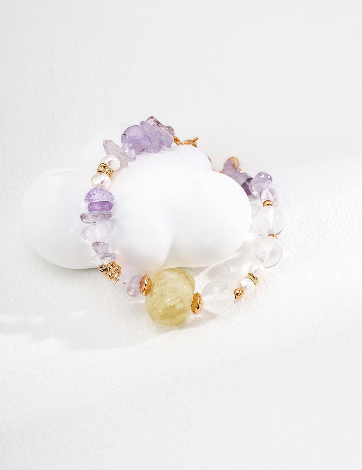 S925 Sterling Silver Bracelet with Colorful Crystals